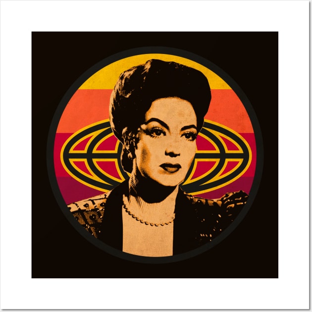 Golden Age Cinema: Maria F. Wall Art by CTShirts